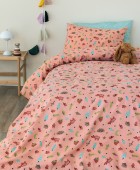 Σετ Μονά Σεντόνια Floufi 170x265 FF100 Χωρίς Λάστιχο Παιδικά Σεντόνια Φανελένια