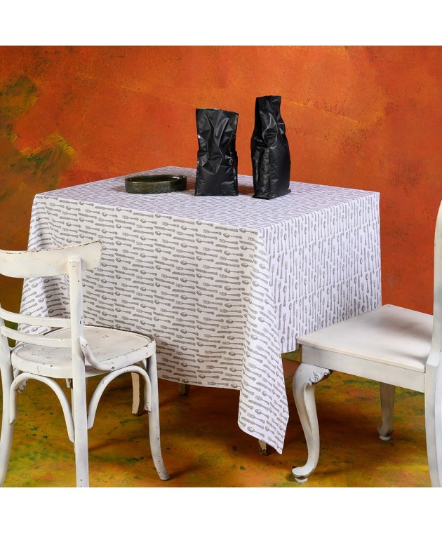 ΤΡΑΠΕΖΟΜΑΝΤΗΛΟ EDMONDE WHITE 140Χ240 Τραπεζομάντηλα