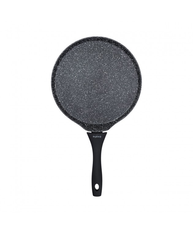 ESTIA ΚΡΕΠΙΕΡΑ MAGMA ΑΝΤΙΚΟΛΛΗΤΙΚΗ ΠΡΕΣΣΑΡΙΣΤΟΥ ΑΛΟΥΜΙΝΙΟΥ 28cm 01-10300 Τηγάνια