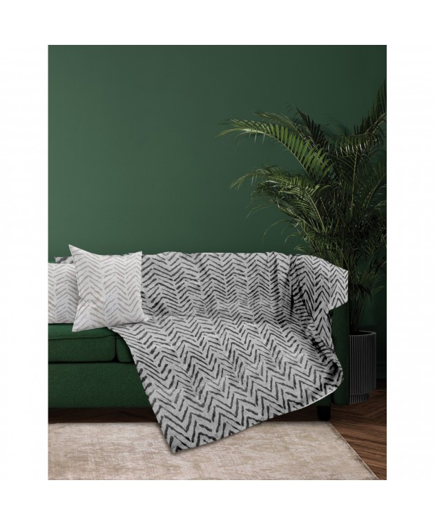 ΤΡΙΘ.ΡΙΧΤΑΡΙ MONZA GREY 180Χ300 100% CHENILLE Τριθέσιου