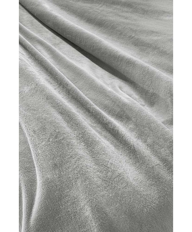 Σετ Κουβέρτα Velvet Vison 250x240 & ΔΩΡΟ Διακοσμητικό Μαξιλαράκι Κουβέρτες Βελουτέ Υπέρδιπλες