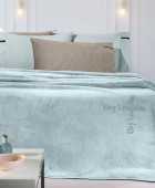 Βελουτέ Κουβέρτα Logo Indigo 160x220 Κουβέρτες Βελουτέ Μονές