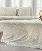 Σετ Παπλωματοθήκη 3τμχ. Eloide Natural Flannel 225x245 Παπλωματοθήκες Υπέρδιπλες Φανελένιες