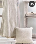 Ριχτάρι διθέσιου (180X240) TEMPE ΕΚΡΟΥ, RYTHMOS HOME Ριχτάρια Χειμωνιάτικα