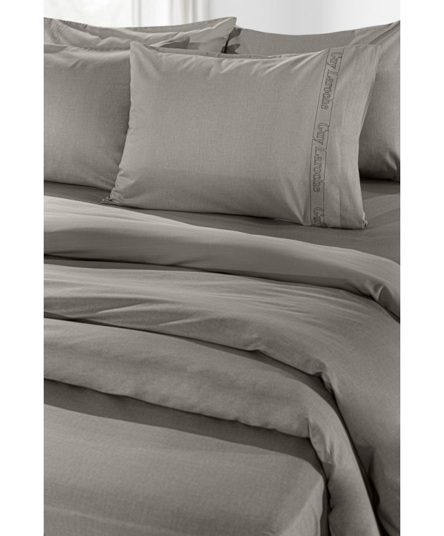 Σεντόνι με Λάστιχο Color Plus Dark Wenge 120x200+32 Ημίδιπλα