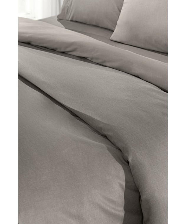 Σεντόνι με Λάστιχο Color Plus Dark Wenge 120x200+32 Ημίδιπλα