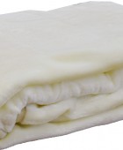 Κουβέρτα Βελουτέ Ημίδιπλη 160x220 1 Ivory 