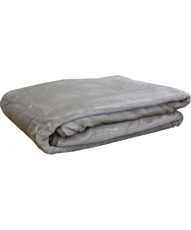 Κουβέρτα Βελουτέ Μονή 160x220 4 Linen Κουβέρτες Βελουτέ Μονές