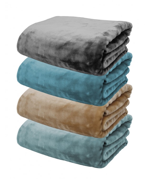 Κουβέρτα Βελουτέ King Size 240x260 3 Grey Κουβέρτες Βελουτέ King Size