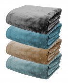 Κουβέρτα Βελουτέ King Size 240x260 6 Lake Blue Κουβέρτες Βελουτέ King Size