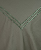 Σετ Σεντόνια King Size 270x270 Satin Embroidered Classico 3-Green Σεντόνια King Size