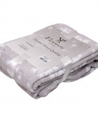 Κουβέρτα/Ριχτάρι Καναπέ Flannel Fleece 125x150 Νοέλια Γκρι Ριχτάρια - Κουβέρτες καναπέ Χριστουγεννιάτικες