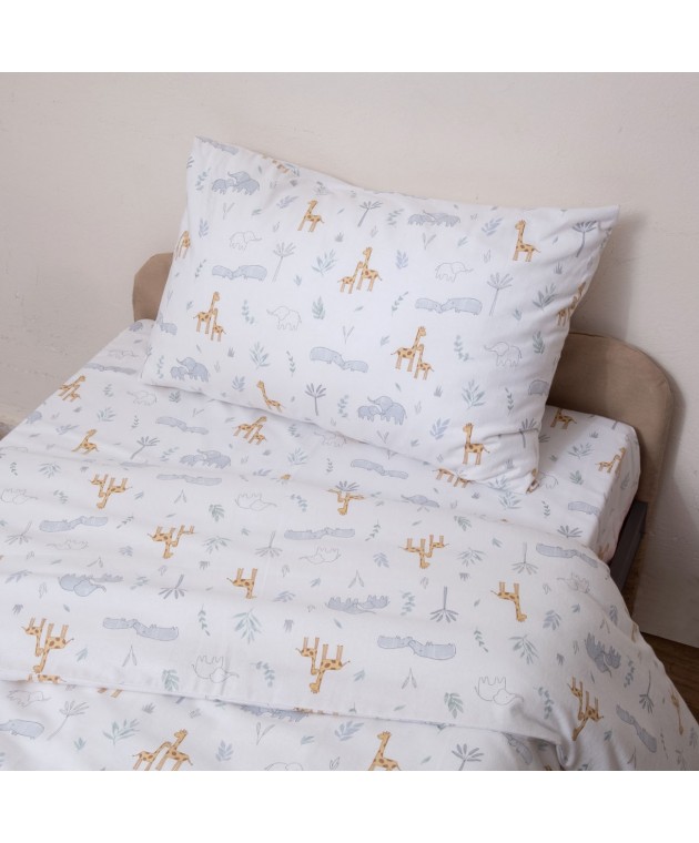 Σετ Σεντόνια Λίκνου 80x100 2640 Φανέλλα Βρεφικά Σεντόνια Φανελένια