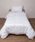 Σετ Σεντόνια Λίκνου 80x100 2640 Φανέλλα Βρεφικά Σεντόνια Φανελένια