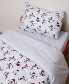 Σετ Σεντόνια Κούνιας 115x165 2642 Φανέλλα Βρεφικά Σεντόνια Φανελένια