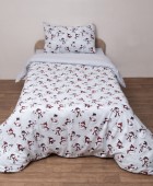 Σετ Σεντόνια Λίκνου 80x100 2642 Φανέλλα Βρεφικά Σεντόνια Φανελένια