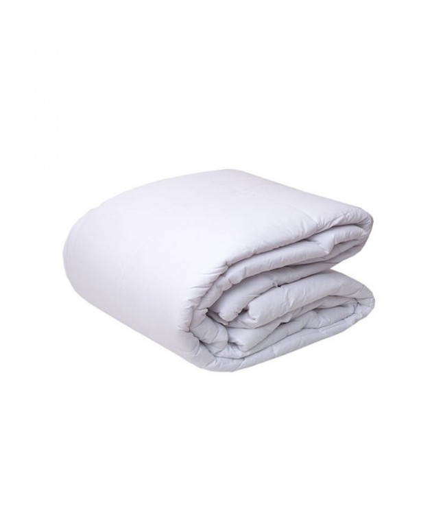 Πάπλωμα King Size 240x260 Polycotton Παπλώματα  Λευκά King Size