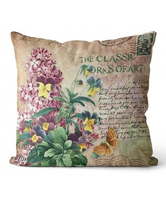 Μαξιλάρι Διακοσμητικό Τυπωτό 45x45 181 Με γέμιση