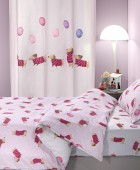 Κουρτίνα Soft - Touch Pet Fuchsia 160x240 Παιδικές Κουρτίνες