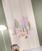 Κουρτίνα Soft - Touch Timber Pudra 160x240 Παιδικές Κουρτίνες
