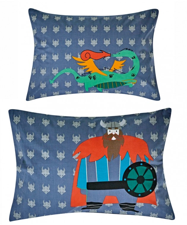 VIKING ΣΕΤ 2 ΤΕΜ ΜΑΞΙΛΑΡΟΘΗΚΕΣ 50Χ70 Παιδικές Μαξιλαροθήκες