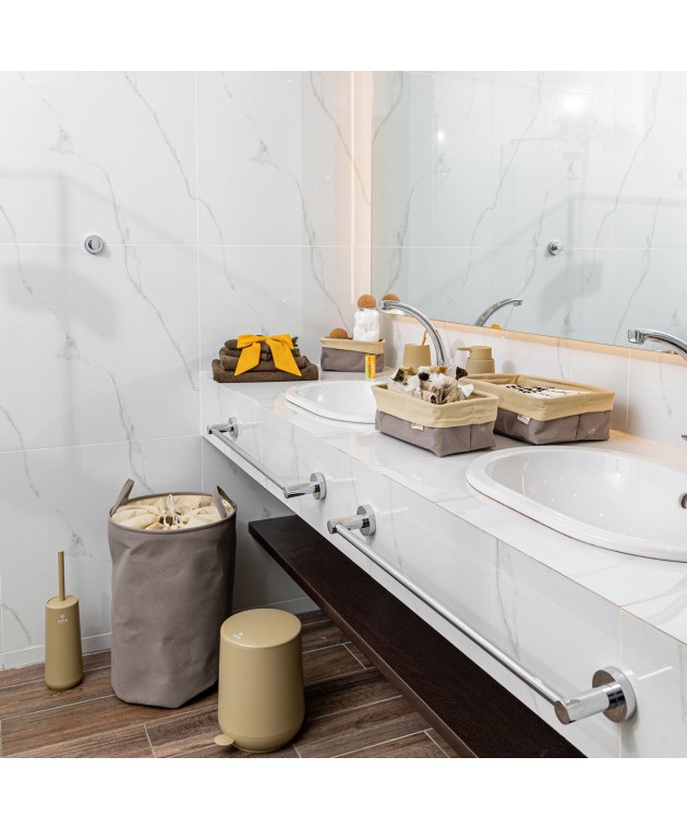 ESTIA ΚΑΛΑΘΙ ΟΡΓΑΝ. FJORD 20x10x10cm DRIFTWOOD 02-19488 Διακοσμητικά Καλάθια