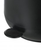 ESTIA ΧΑΡΤΟΔΟΧΕΙΟ ΜΠΑΝΙΟΥ FJORD SOFT CLOSE 5lt BLACK 02-19945 Καλάθια Απορριμμάτων