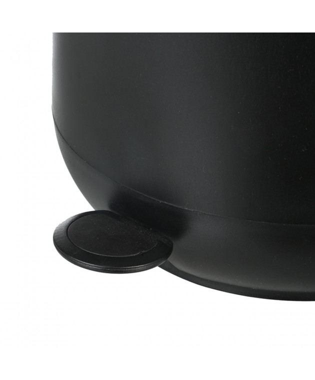 ESTIA ΧΑΡΤΟΔΟΧΕΙΟ ΜΠΑΝΙΟΥ FJORD SOFT CLOSE 5lt BLACK 02-19945 Καλάθια Απορριμμάτων