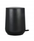 ESTIA ΧΑΡΤΟΔΟΧΕΙΟ ΜΠΑΝΙΟΥ FJORD SOFT CLOSE 5lt BLACK 02-19945 Καλάθια Απορριμμάτων