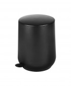 ESTIA ΧΑΡΤΟΔΟΧΕΙΟ ΜΠΑΝΙΟΥ FJORD SOFT CLOSE 5lt BLACK 02-19945 Καλάθια Απορριμμάτων
