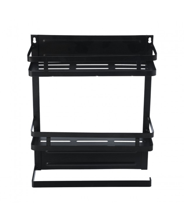 ESTIA ΡΑΦΙΕΡΑ ΜΕΤΑΛΛΙΚΗ ΔΙΩΡΟΦΗ 30x11x37cm  02-18153 Ραφιέρες