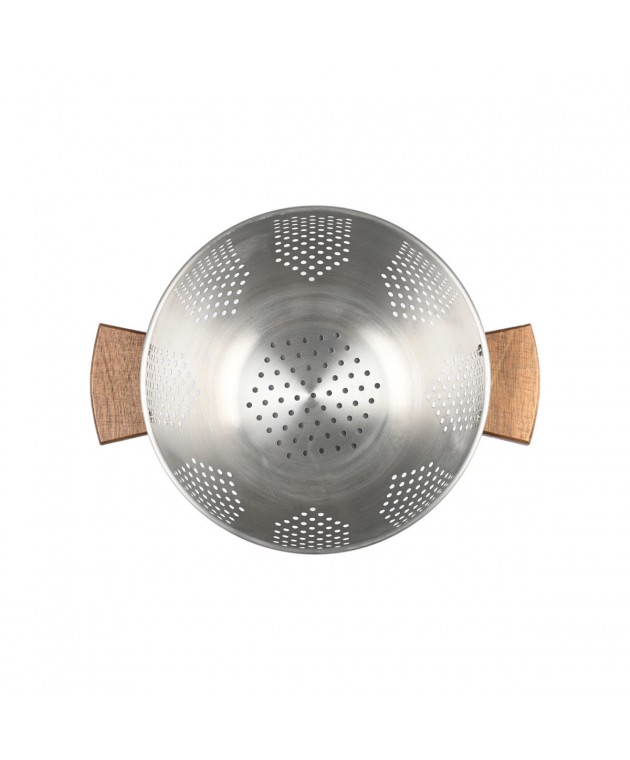 ESTIA ΣΟΥΡΩΤΗΡΙ ΖΥΜΑΡΙΚΩΝ ΑΝΟΞΕΙΔΩΤΟ 22cm ΜΕ ΞΥΛΙΝΕΣ ΛΑΒΕΣ 01-19235 Σουρωτήρια