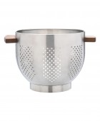 ESTIA ΣΟΥΡΩΤΗΡΙ ΖΥΜΑΡΙΚΩΝ ΑΝΟΞΕΙΔΩΤΟ 22cm ΜΕ ΞΥΛΙΝΕΣ ΛΑΒΕΣ 01-19235 Σουρωτήρια