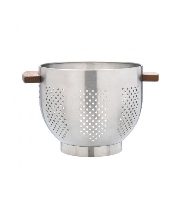 ESTIA ΣΟΥΡΩΤΗΡΙ ΖΥΜΑΡΙΚΩΝ ΑΝΟΞΕΙΔΩΤΟ 22cm ΜΕ ΞΥΛΙΝΕΣ ΛΑΒΕΣ 01-19235 Σουρωτήρια