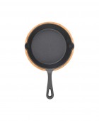 ESTIA ΤΗΓΑΝΙ ΣΕΡΒΙΡΙΣΜΑΤΟΣ IRON MANTEMENIO 10cm ΜΕ ΒΑΣΗ BAMBOO 01-18672 Τηγάνια