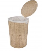 ESTIA ΚΑΛΑΘΙ ΑΠΛΥΤΩΝ BOTANICA 40x40x55cm ME ΕΣΩΤΕΡΙΚΗ ΕΠΕΝΔΥΣΗ & ΚΑΠΑΚΙ 02-18740 Καλάθια Απλύτων