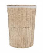 ESTIA ΚΑΛΑΘΙ ΑΠΛΥΤΩΝ BOTANICA 40x40x55cm ME ΕΣΩΤΕΡΙΚΗ ΕΠΕΝΔΥΣΗ & ΚΑΠΑΚΙ 02-18740 Καλάθια Απλύτων