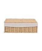 ESTIA ΚΟΥΤΙ ΑΠΟΘΗΚΕΥΣΗΣ & ΟΡΓΑΝΩΣΗΣ BOTANICA 28x20x10cm ΜΕ ΕΣΩΤΕΡΙΚΗ ΕΠΕΝΔΥΣΗ & ΚΑΠΑΚΙ 02-18856 Διακοσμητικά Καλάθια