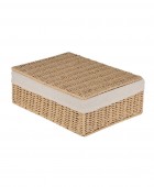 ESTIA ΚΟΥΤΙ ΑΠΟΘΗΚΕΥΣΗΣ & ΟΡΓΑΝΩΣΗΣ BOTANICA 32x24x12cm ΜΕ ΕΣΩΤΕΡΙΚΗ ΕΠΕΝΔΥΣΗ & ΚΑΠΑΚΙ 02-18849 Κουτιά Αποθήκευσης
