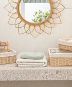 ESTIA ΚΟΥΤΙ ΑΠΟΘΗΚΕΥΣΗΣ & ΟΡΓΑΝΩΣΗΣ BOTANICA 36x27x13cm ΜΕ ΕΣΩΤΕΡΙΚΗ ΕΠΕΝΔΥΣΗ Κουτιά Αποθήκευσης