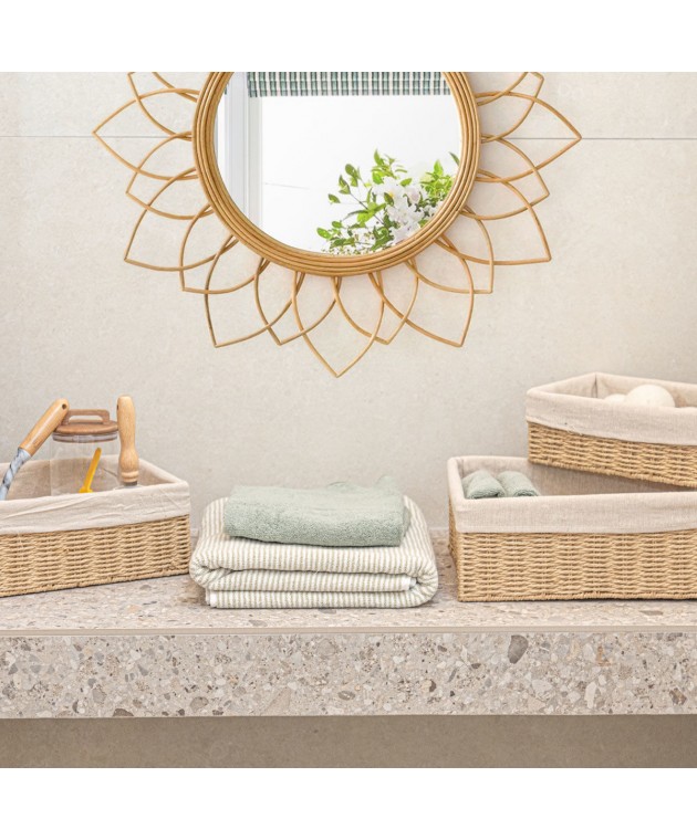 ESTIA ΚΟΥΤΙ ΑΠΟΘΗΚΕΥΣΗΣ & ΟΡΓΑΝΩΣΗΣ BOTANICA 36x27x13cm ΜΕ ΕΣΩΤΕΡΙΚΗ ΕΠΕΝΔΥΣΗ Κουτιά Αποθήκευσης