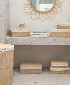 ESTIA ΚΟΥΤΙ ΑΠΟΘΗΚΕΥΣΗΣ & ΟΡΓΑΝΩΣΗΣ BOTANICA 36x27x13cm ΜΕ ΕΣΩΤΕΡΙΚΗ ΕΠΕΝΔΥΣΗ Κουτιά Αποθήκευσης