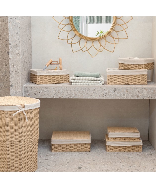 ESTIA ΚΟΥΤΙ ΑΠΟΘΗΚΕΥΣΗΣ & ΟΡΓΑΝΩΣΗΣ BOTANICA 36x27x13cm ΜΕ ΕΣΩΤΕΡΙΚΗ ΕΠΕΝΔΥΣΗ Κουτιά Αποθήκευσης