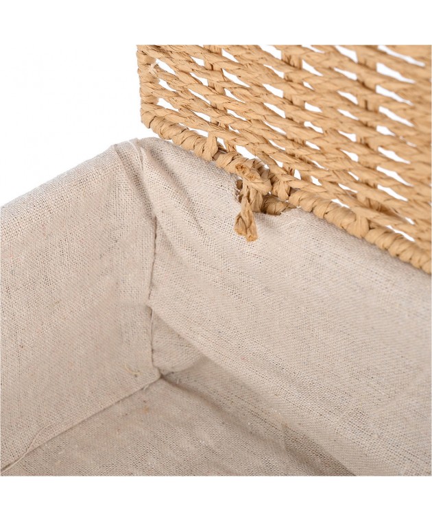 ESTIA ΚΟΥΤΙ ΑΠΟΘΗΚΕΥΣΗΣ & ΟΡΓΑΝΩΣΗΣ BOTANICA 36x27x13cm ΜΕ ΕΣΩΤΕΡΙΚΗ ΕΠΕΝΔΥΣΗ & ΚΑΠΑΚΙ Κουτιά Αποθήκευσης