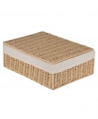 ESTIA ΚΟΥΤΙ ΑΠΟΘΗΚΕΥΣΗΣ & ΟΡΓΑΝΩΣΗΣ BOTANICA 36x27x13cm ΜΕ ΕΣΩΤΕΡΙΚΗ ΕΠΕΝΔΥΣΗ & ΚΑΠΑΚΙ Κουτιά Αποθήκευσης