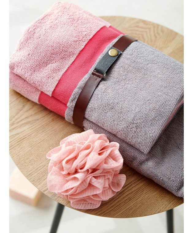 Σετ Πετσέτες Towels Collection FANDAGO PINK Σετ πετσέτες Mπάνιου