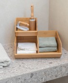 ESTIA ΚΟΥΤΙ ΟΡΓΑΝΩΣΗΣ BAMBOO ESSENTIALS 17.8x15.7x12.5cm Κουτιά Αποθήκευσης