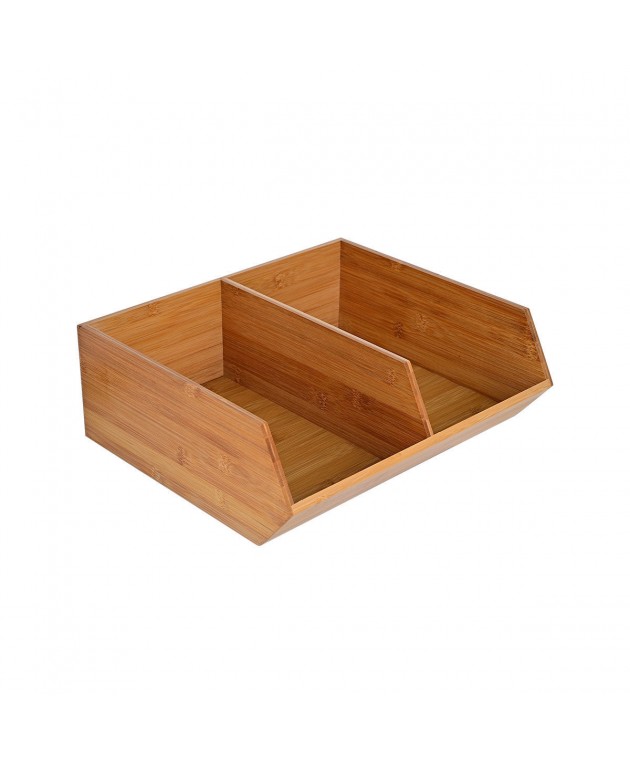 ESTIA ΚΟΥΤΙ ΟΡΓΑΝΩΣΗΣ BAMBOO ESSENTIALS 35x31x12.5cm Κουτιά Αποθήκευσης