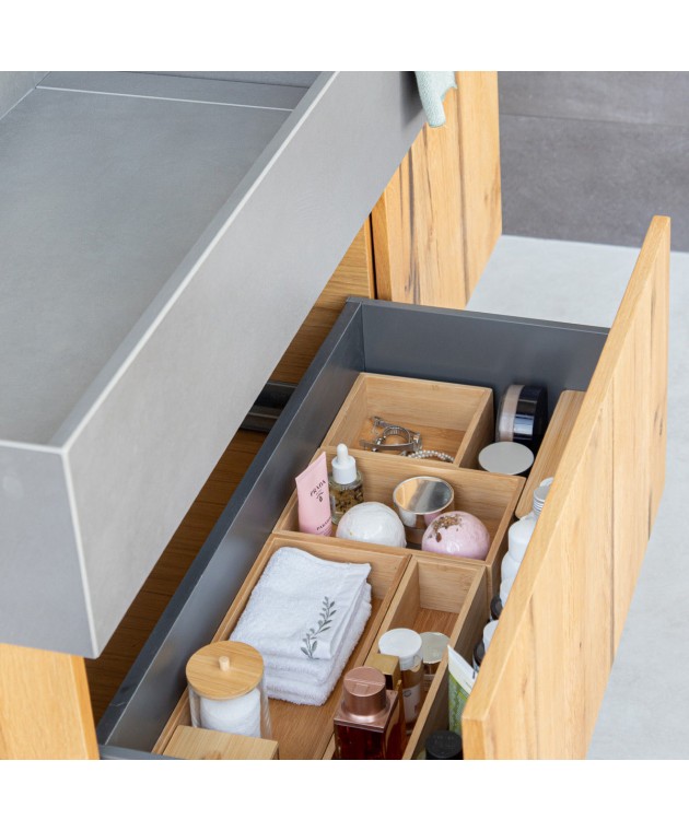 ESTIA ΚΟΥΤΙ ΟΡΓΑΝΩΣΗΣ ΣΥΡΤΑΡΙΟΥ BAMBOO ESSENTIALS 15x23x7cm Κουτιά Αποθήκευσης