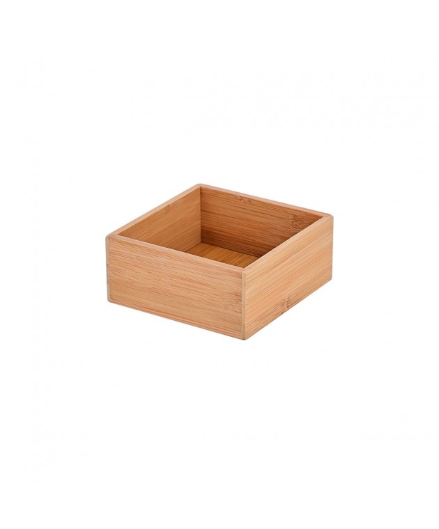 ESTIA ΚΟΥΤΙ ΟΡΓΑΝΩΣΗΣ ΣΥΡΤΑΡΙΟΥ BAMBOO ESSENTIALS 15x15x7cm 03-17545 Κουτιά Αποθήκευσης